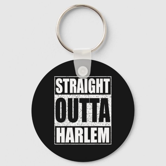 Straight Outta Harlem  Key Ring (Front)
