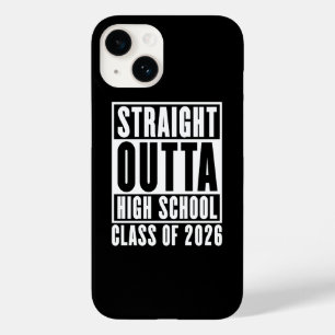 Straight Outta High School Class of 2026 Case-Mate iPhone 14 Case