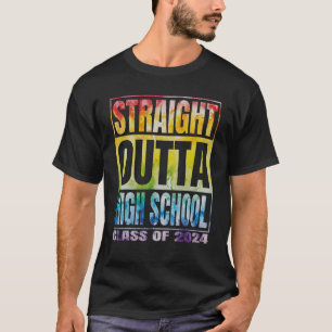 Straight Outta High School Graduation Class Of 202 T-Shirt