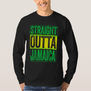 Straight Outta Jamaica Caribbean Party T-Shirt