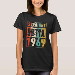 Straight Outta June 1969 Vintage Men Women {B]rd B T-Shirt