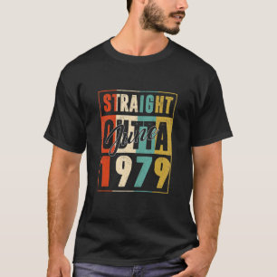 Straight Outta June 1979 Vintage Men Women {B]rd B T-Shirt