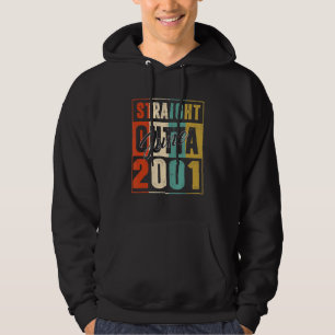 Straight Outta June 2001 Vintage Men Women {B]st B Hoodie