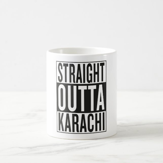 straight outta Karachi Coffee Mug (Center)