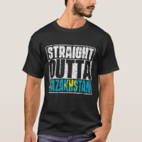 Straight Outta Kazakhstan Flag