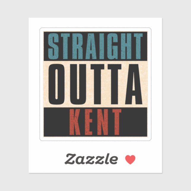 Straight Outta Kent Washington WA (Sheet)