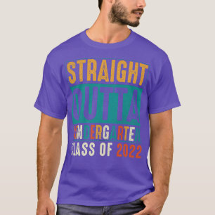 Straight Outta Kindergarten Graduation Class Of 20 T-Shirt