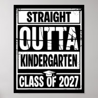 Straight outta kindergarten graduation class of