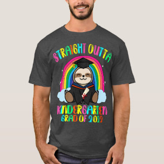 Straight Outta Kindergarten Shirt Class Of 2022 Sl