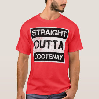 Straight Outta Kootenay National Park Canada Vinta T-Shirt