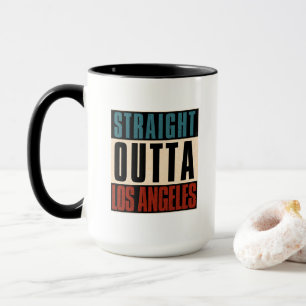 Straight Outta Los Angeles California CA USA Mug