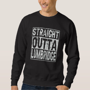 Straight Outta Lumbridge Lumbridge Costume Sweatshirt