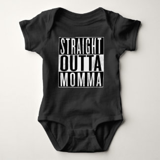 Straight outta momma baby bodysuit