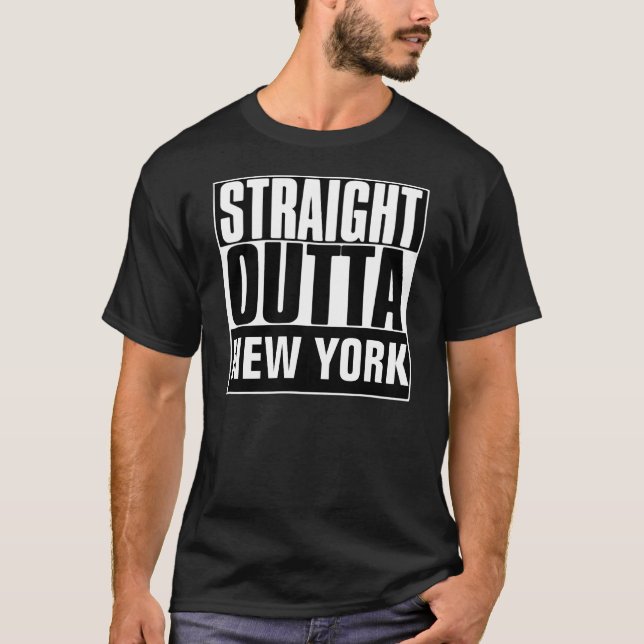 STRAIGHT OUTTA NEW YORK T-SHIRT (Front)