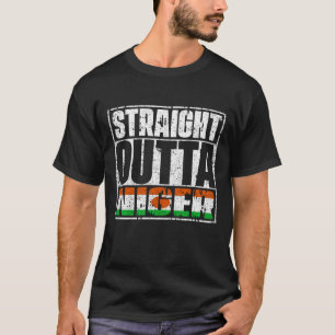 Straight Outta Niger Flag T-Shirt