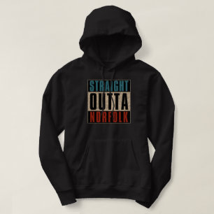 Straight Outta Norfolk Virginia VA Hoodie