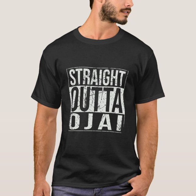 Straight Outta Ojai Vintage T-Shirt (Front)