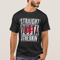 Straight Outta Otherkin Funny Graphic Tee
