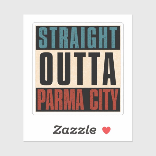Straight Outta Parma Ohio OH (Sheet)