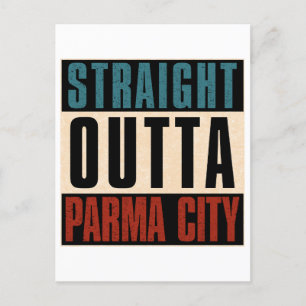 Straight Outta Parma Ohio OH Postcard