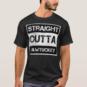 Straight Outta Pawtucket city Rhode Island Vintage T-Shirt