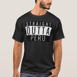 Straight Outta Peru Indiana T-Shirt