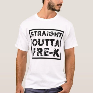 Straight Outta Pre-K – Graduation Shirt for Little