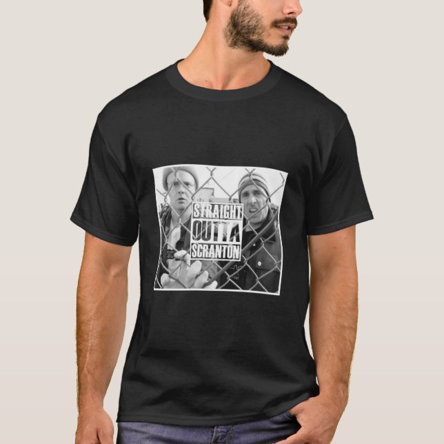 Straight Outta Scranton Essential T-Shirt (Front)