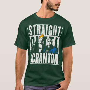 Straight Outta Scranton Lazy Scranton T-Shirt