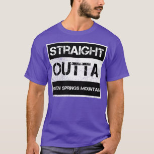 Straight Outta Seven Springs Mountain Ski Resort V T-Shirt