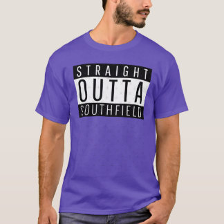 Straight Outta Southfield Michigan Oversized T-Shirt