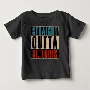 Straight Outta St. Louis Missouri MO T-Shirt