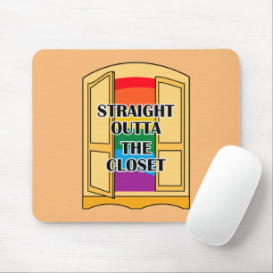 Straight Outta The Closet Mouse Pad