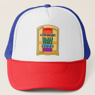 Straight Outta The Closet Trucker Hat