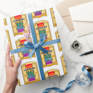 Straight Outta The Closet Wrapping Paper