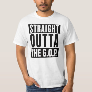 Straight Outta The GOP - Anti-Trump - T-Shirt