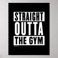 Straight Outta The Gym - Training Fitness -.png