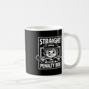 Straight Outta The Penalty Box Funny Boys Youth Ki Coffee Mug