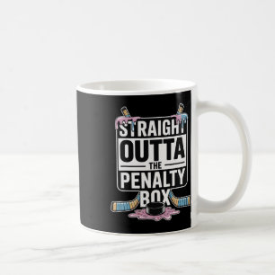 Straight Outta The Penalty Box Ice Cream Drip Ice Coffee Mug