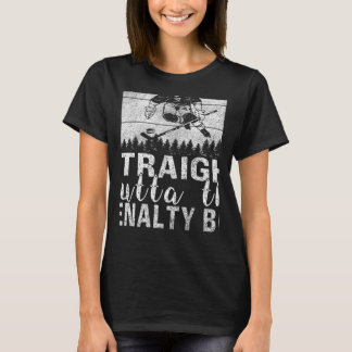 Straight Outta The Penalty Box Ice Hockey Player D T-Shirt