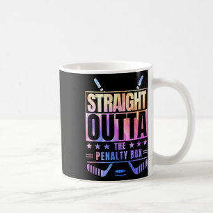 Straight Outta The Penalty Box Tie Dye Favorite Wi Coffee Mug
