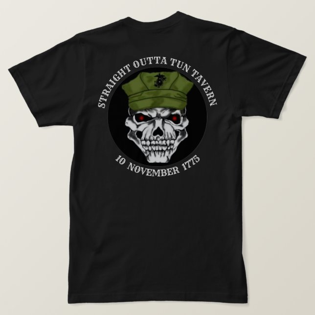 STRAIGHT OUTTA TUN TAVERN T-Shirt (Design Back)