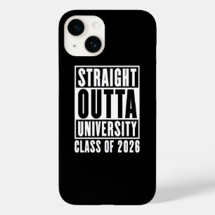 Straight Outta University Class of 2026 Case-Mate iPhone 14 Case
