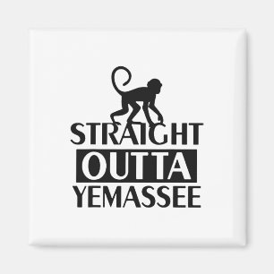 Straight Outta Yemee  Magnet