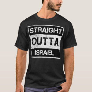 Straight OuttaTraveler Gift Country Expat Native V T-Shirt