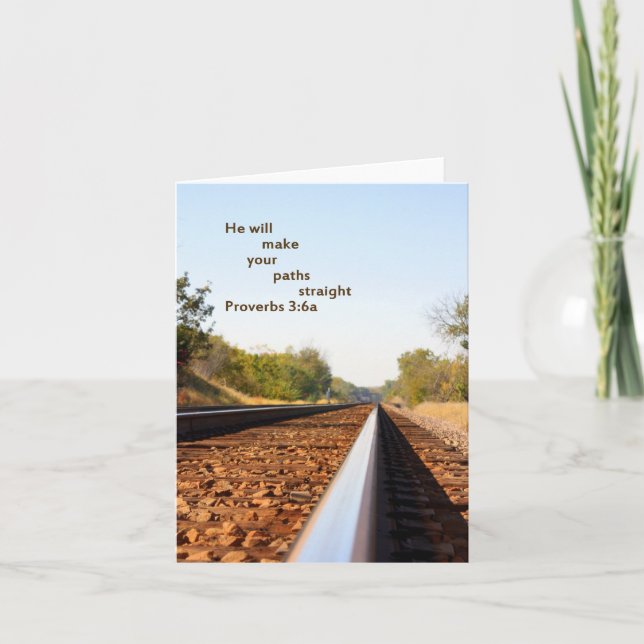 Straight Paths Card (Front)