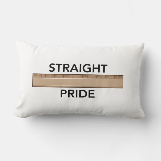 Straight Pride Pillow (Front)