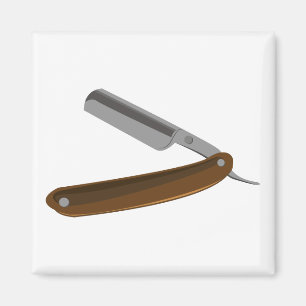 Straight Razor Magnet