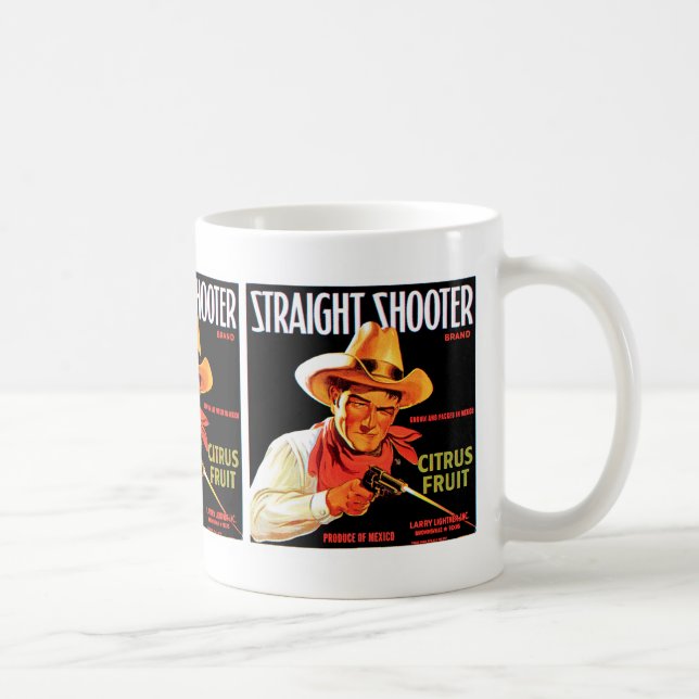 Straight Shooter Coffee Mug (Right)