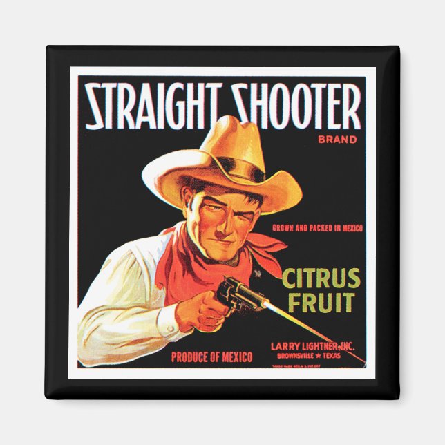 Straight Shooter Magnet (Front)